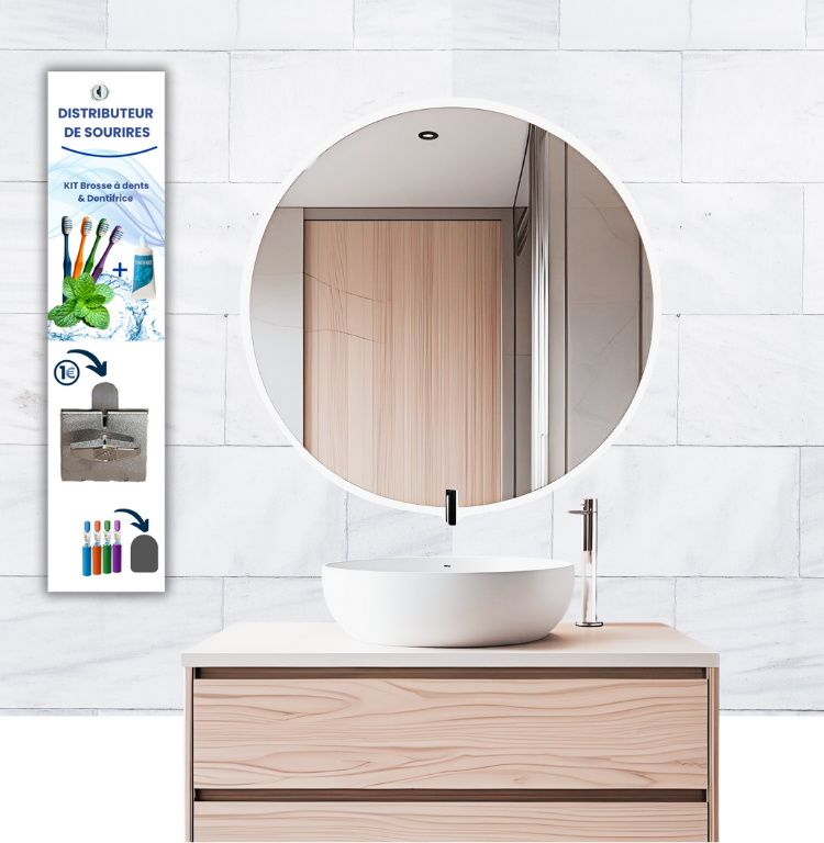 Distributeur de sourire